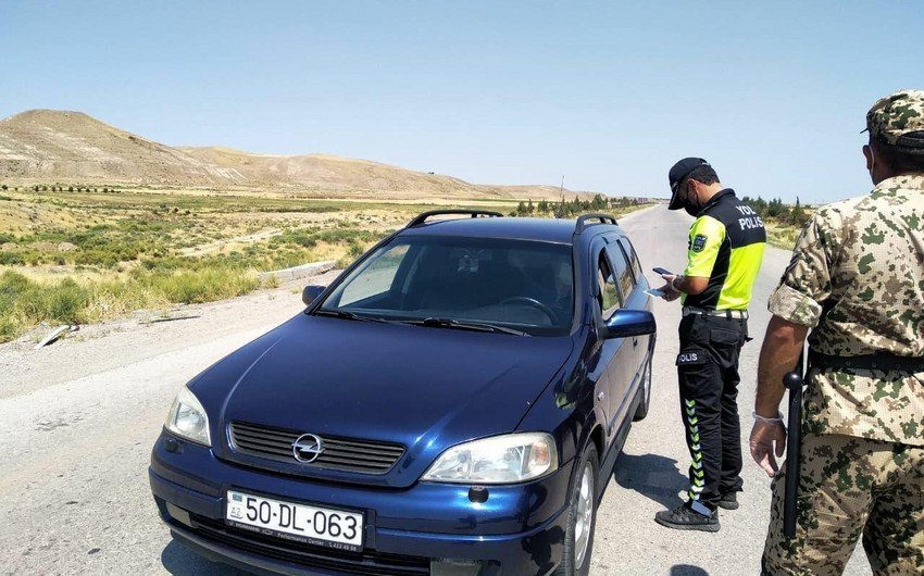 Postlardan keçməyə cəhd göstərən 2 059 avtomobil geri qaytarılıb