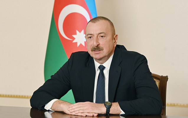 Prezident Aydın Kərimovu videoformatda qəbul etdi - Video
