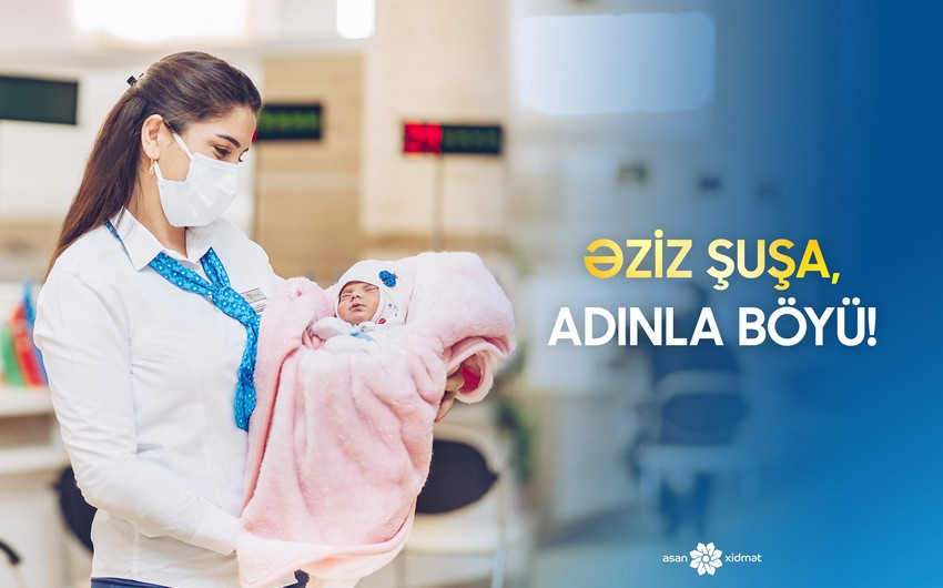 Vətən müharibəsi şəhidinin qızı Şuşaya şəxsiyyət vəsiqəsi verildi
