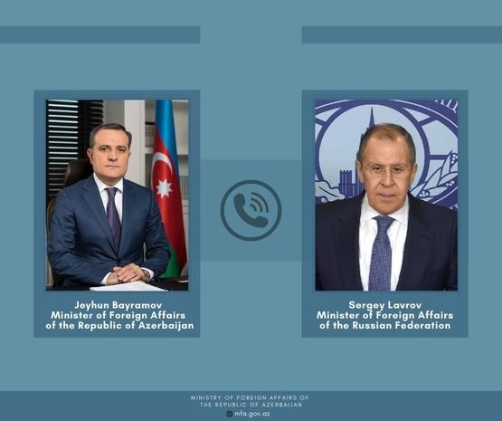 Ceyhun Bayramov və Sergey Lavrov arasında telefon danışığı oldu