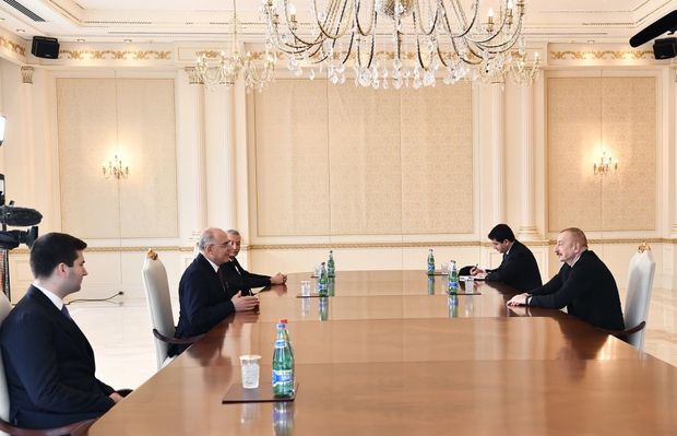 İlham Əliyev Türkiyənin Milliyətçi Hərəkat Partiyasının sədr müavinini qəbul etdi