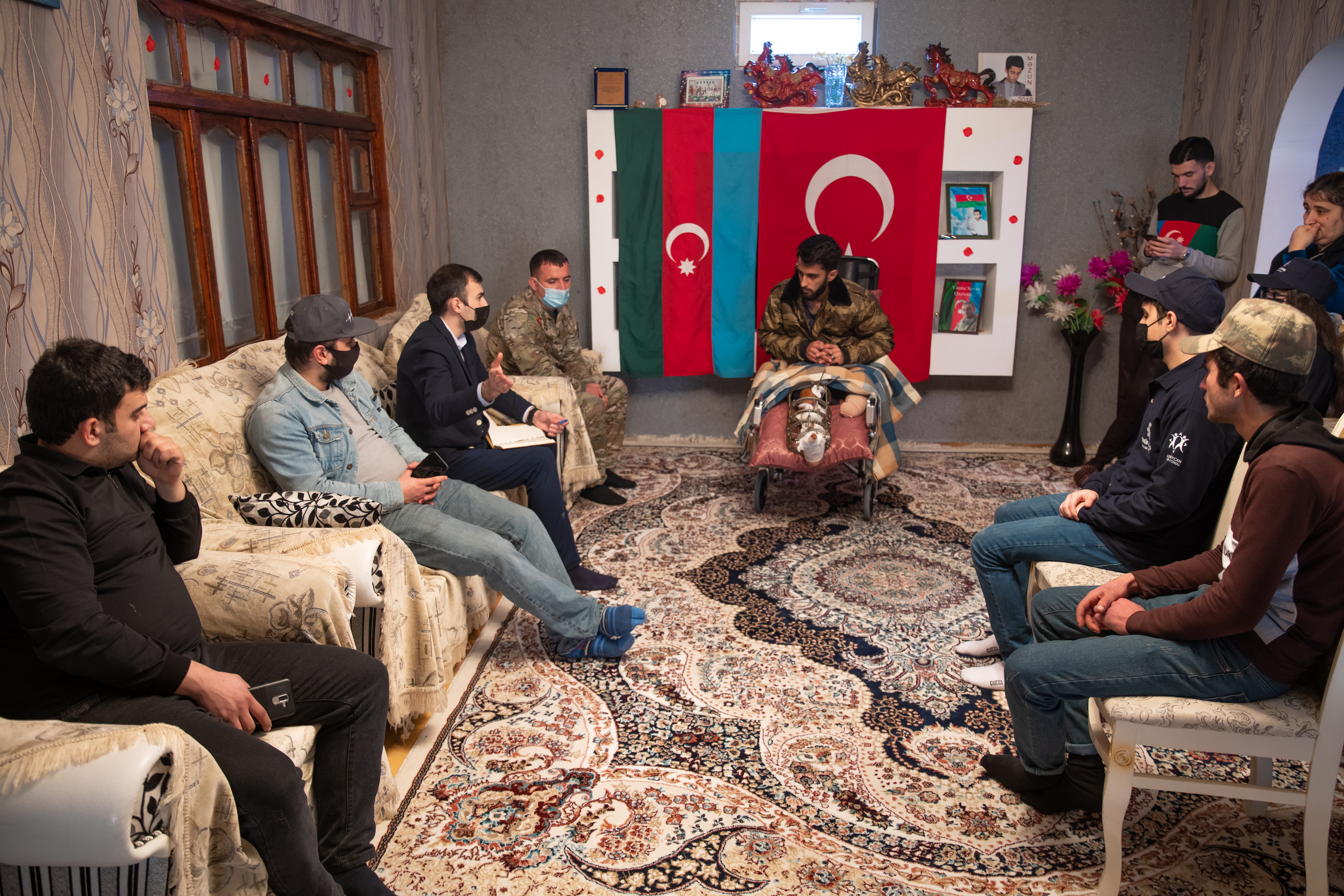 Vətən müharibəsi qaziləri üçün “Böyük Qayğı” proqramına start verildi - FOTOLAR