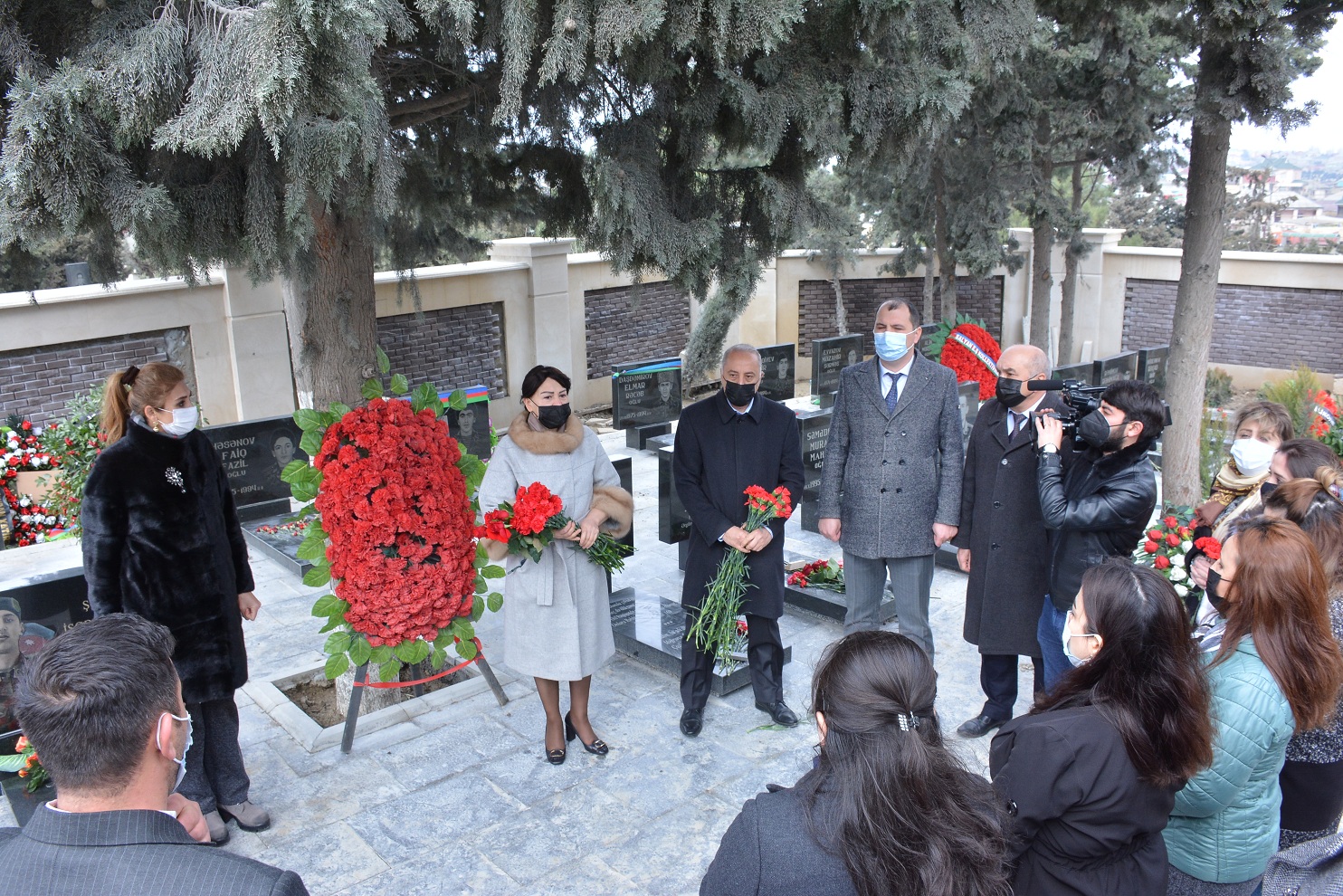 Abşeronda gənc qazilərlə görüş keçirildi – Şəhidlər Abidəsi ziyarət olundu