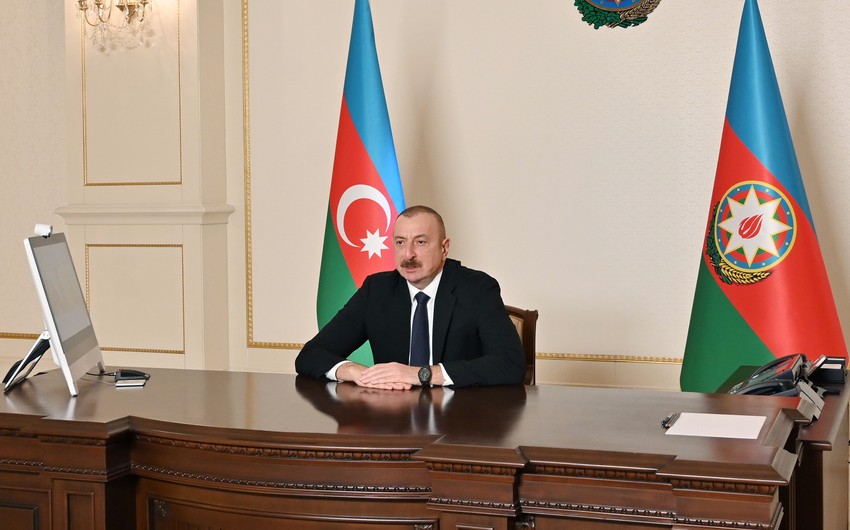 İlham Əliyev Azərbaycan vətəndaşlarına müraciət etdi