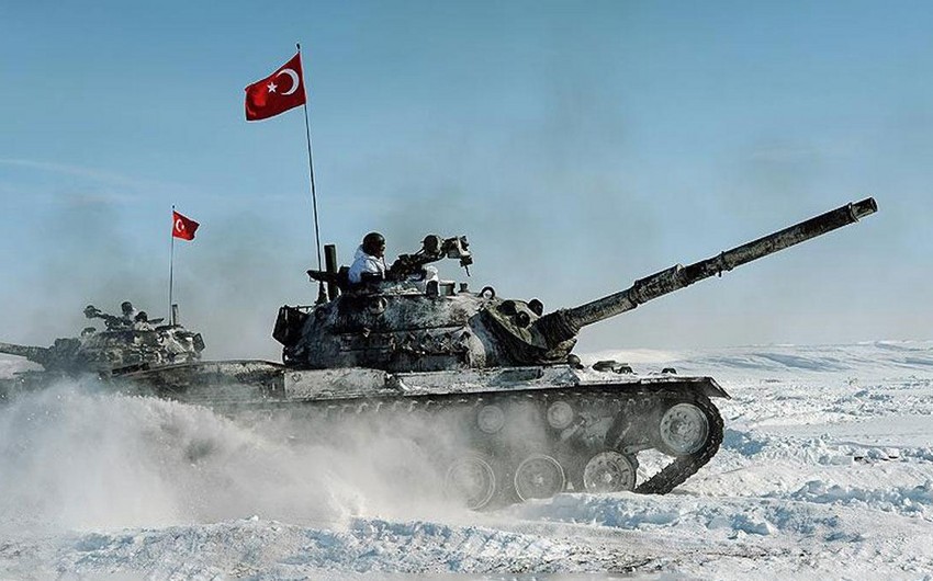 Azərbaycan və Türkiyə hərbçilərinin birgə təlimi davam edir