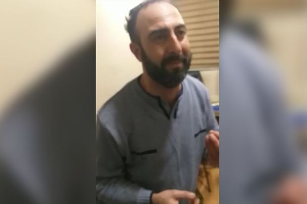 Bakıda qazi olduğunu deyərək dilənçilik edən şəxs tutuldu - FOTO