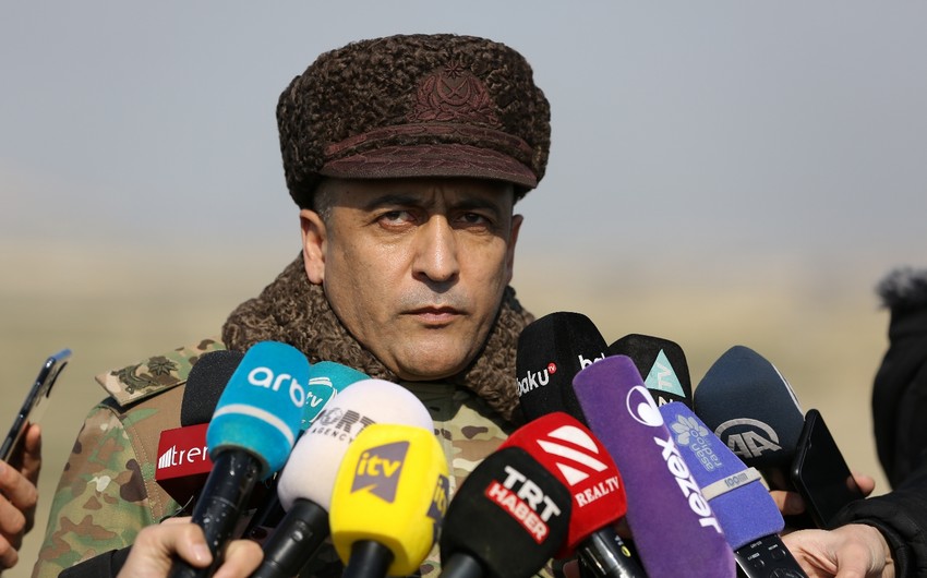General: "Azərbaycanın Türkiyədən aldığı minatəmizləmə maşınları istismara qəbul edilib"