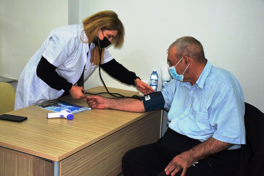 Naftalanda vaksinasiya prosesi davam edir - FOTOLAR