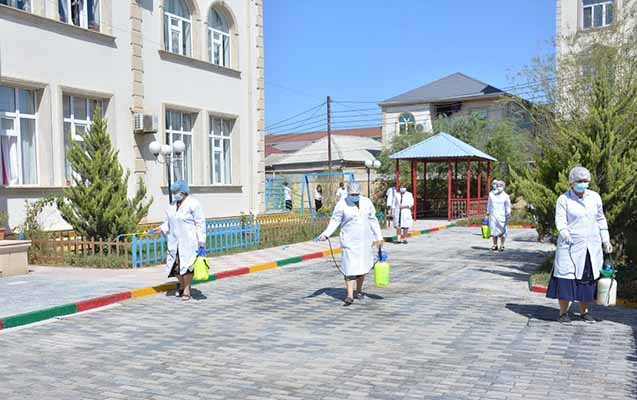 Abşeronda bağçaların açılması ilə əlaqədar hazırlıq işləri görülür - FOTOLAR