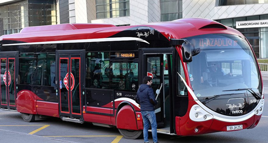 Bakıdakı 11 nömrəli marşrutun hərəkət sxemi müvəqqəti dəyişdirilib