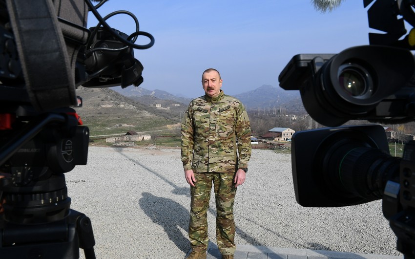 İlham Əliyev: "Strateji hədəflərə çatmaq üçün önəmli sənədləri imzaladıq"