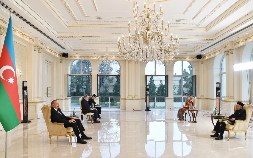 İlham Əliyev İndoneziyanın yeni səfirinin etimadnaməsini qəbul etdi