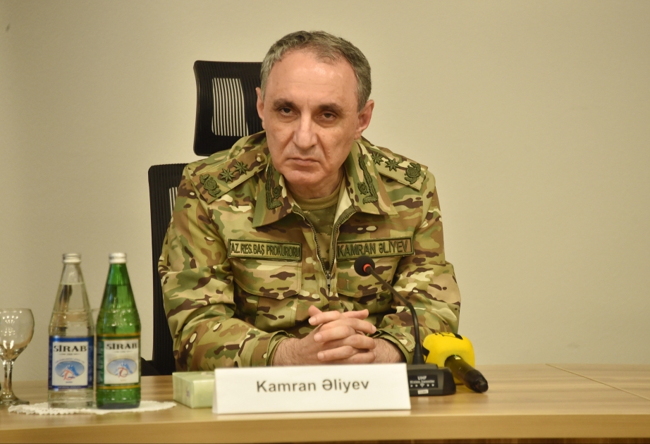 Baş prokuror Ermənistanın vəzifəli şəxslərinin məsuliyyətə cəlb edilməsindən danışdı