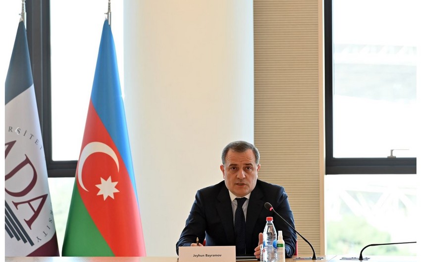 Ceyhun Bayramov Aİ ölkələrinin respublikamızdakı səfirləri ilə görüşüb