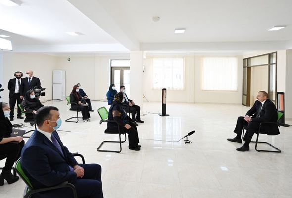 Prezident: “Dövlət şəhid ailələri, müharibə əlilləri üçün əlindən gələni edir”