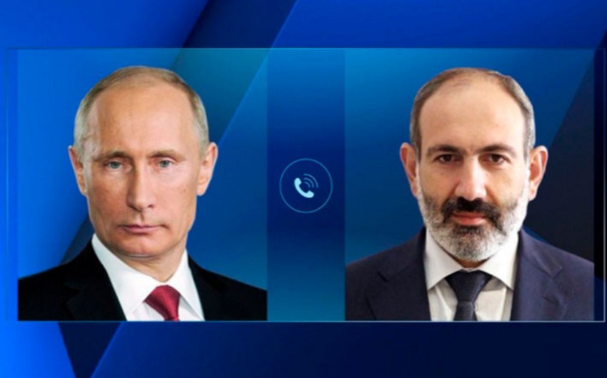 Paşinyan yenə Putinə zəng etdi