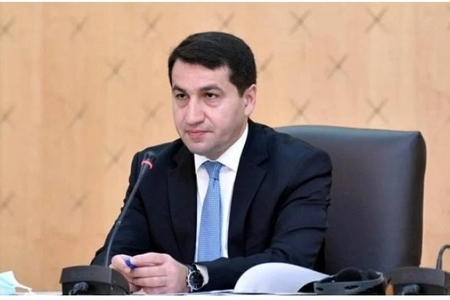 "Bu mətbuat konfransı Azərbaycanın beynəlxalq informasiya məkanında növbəti qələbəsidir" - Hikmət Hacıyev