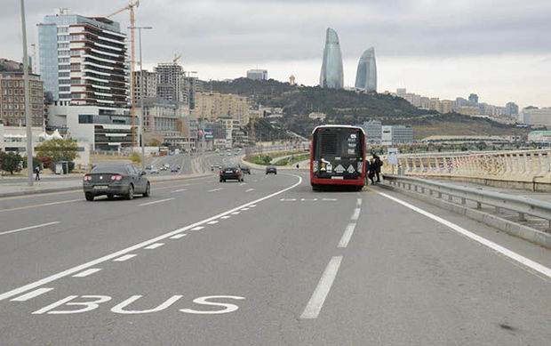 Avtobus zolaqlarının qüvvədə olduğu küçə və prospekt AÇIQLANDI