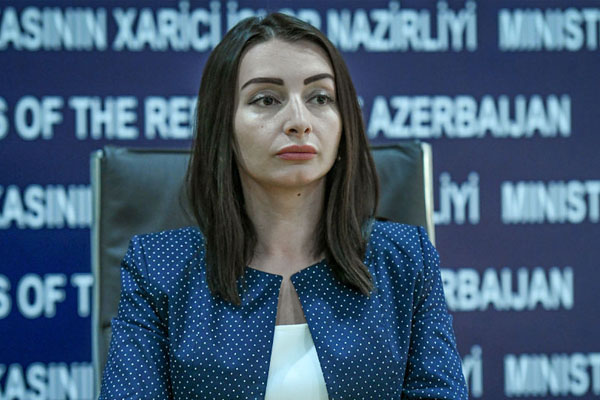 Leyla Abdullayeva: Ermənistanın pozucu yanaşması Yerevanın mənfur niyyətini nümayiş etdirir
