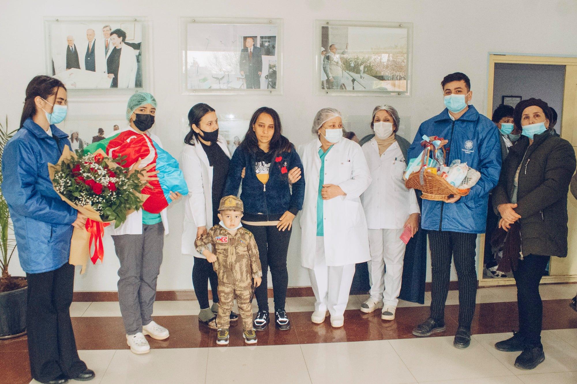 “YAŞAT” daha bir şəhidin yeni doğulan övladına hesab açdı