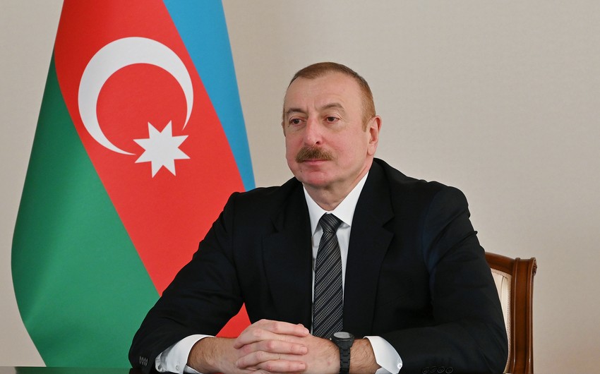 İlham Əliyev: "Biz ümid edirik ki, Pakistan ölkəmizin ərazisindən keçən nəqliyyat marşrutlarına qoşulacaq"