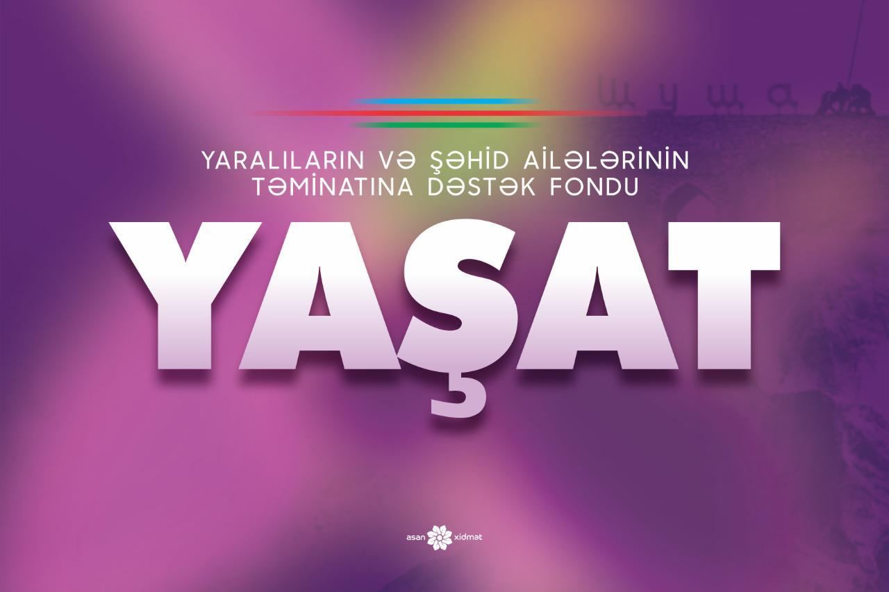YAŞAT Fondu 4 261 qazini və şəhid ailəsi üzvünü öhdəliyə götürüb