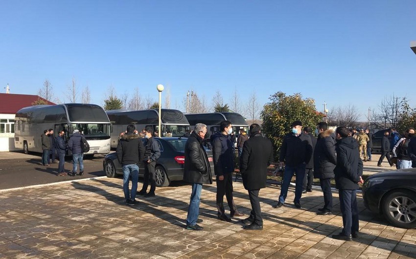 Xarici diplomatlar və hərbi attaşelər Füzulinin Merdinli kəndində olublar