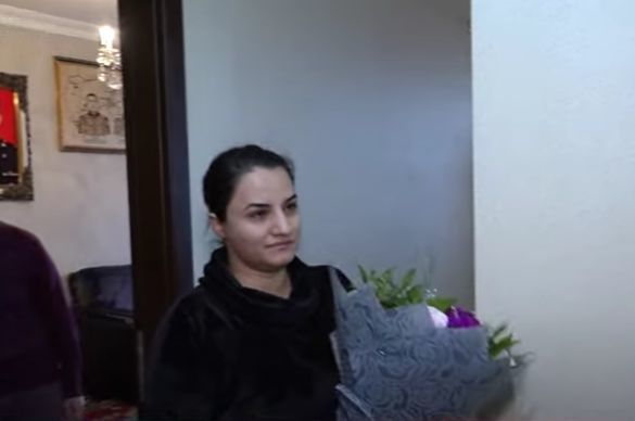 Şəhidimizin anası və həyat yoldaşı 8 Martda yad edildi - Video