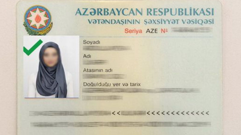 Pasportlarda hicablı şəkilə icazə verilsin - Ombudsmandan təklif
