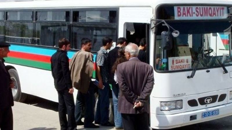 Bakı-Sumqayıt marşrutunda gediş haqqı əvvəlki vəziyyətə qaytarıldı