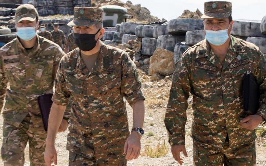 Ermənistan Silahlı Qüvvələrinin komandanlığı Onik Qasparyana dəstək bəyanatı yaydı