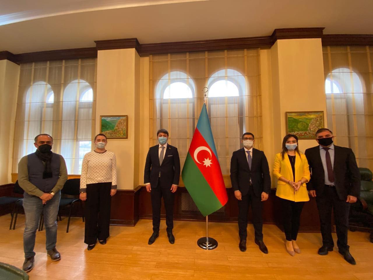 Rəhman Hacıyev Tural Gəncəliyevlə görüşdü - FOTO