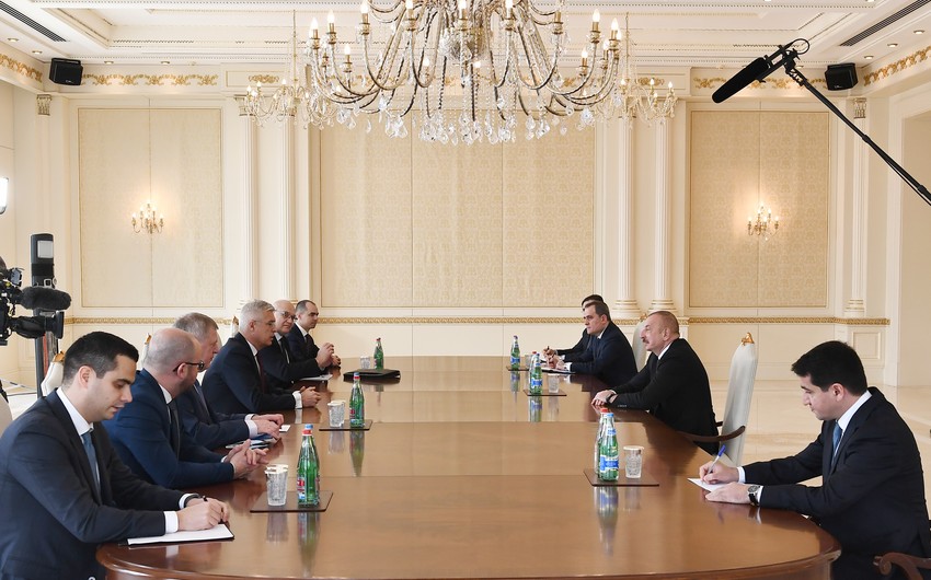 Prezident İlham Əliyev Slovakiyanın xarici və Avropa işləri nazirini qəbul etdi