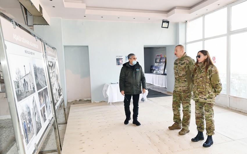 İlham Əliyev Daşaltı kəndinin bərpası ilə bağlı tapşırıq verdi