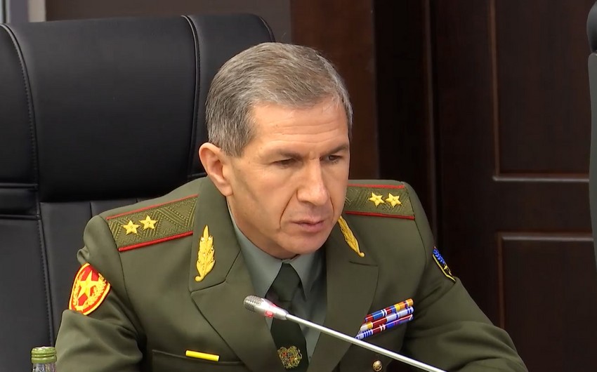 Ermənistan hökuməti: Onik Qasparyan Baş Qərargah rəisi deyil