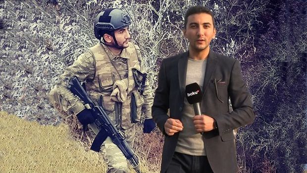 Baku TV əməkdaşı döyüşdüyü torpaqlara jurnalist kimi qayıtdı - VİDEO
