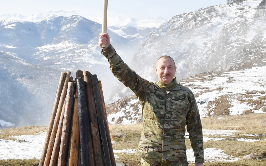 Dövlət başçısı: "Mənim prezidentlik dövrümdə hərbi xərclər hər zaman birinci yerdə idi"