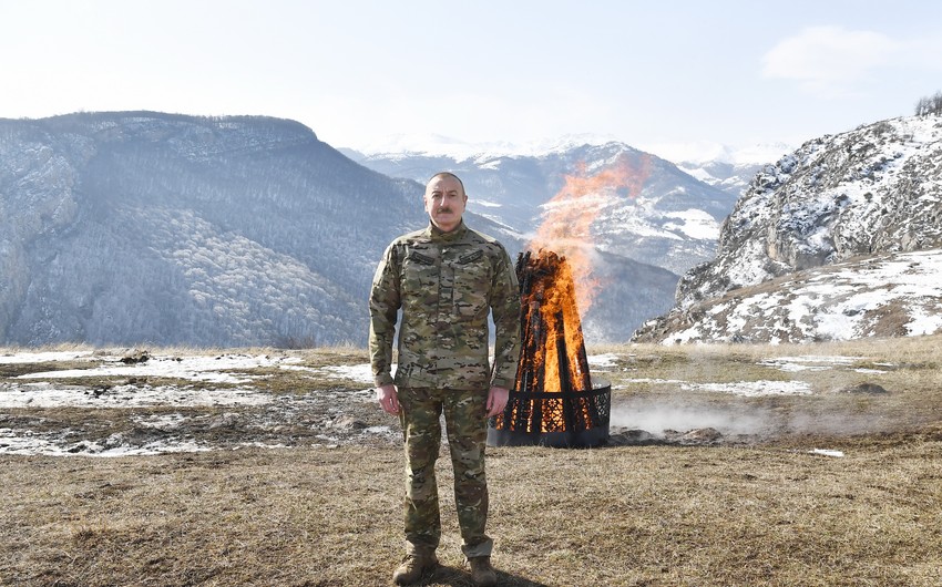İlham Əliyev: "Tarixi abidələr, məscidlər sökülüb, bir neçə eybəcər bina tikilib"