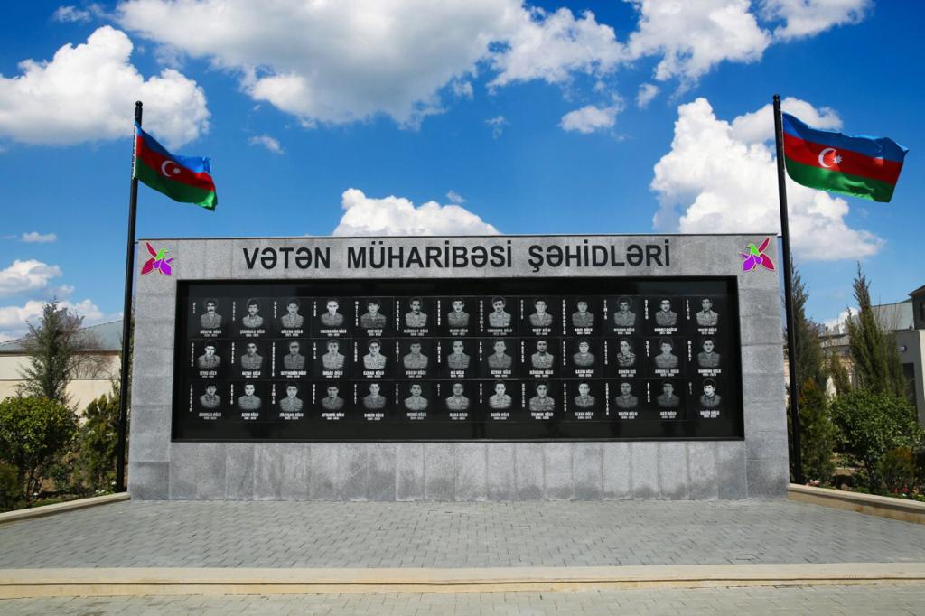 Binəqədidə şəhidlərinin xatirəsinə “Memorial Abidə Kompleksi” ucaldıldı - FOTOLAR