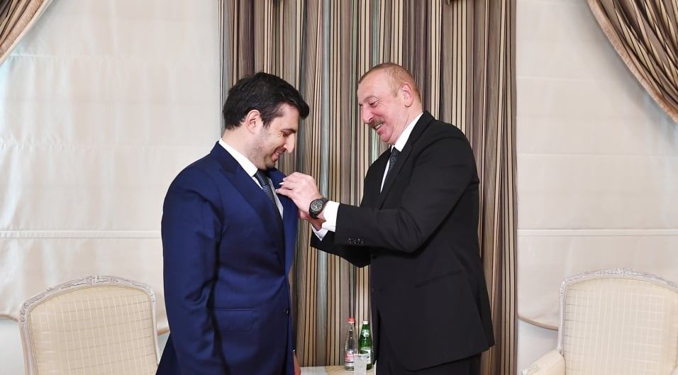 İlham Əliyev Selçuk Bayraktarı qəbul etdi - FOTOLAR