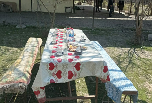 Ağsuda karantin rejiminə rəğmən yas mərasimi keçirdilər - FOTO