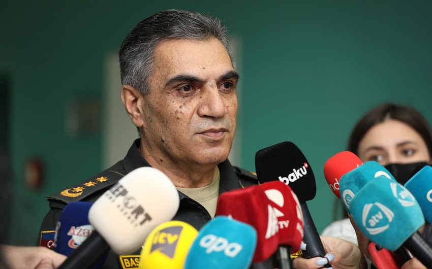 MN Tibb Baş İdarəsinin rəisi: "Yaralılarımızın tezliklə sağalması üçün əlimizdən gələni edirik"