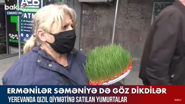 Ermənilər səməniyə də göz dikdilər – VİDEO