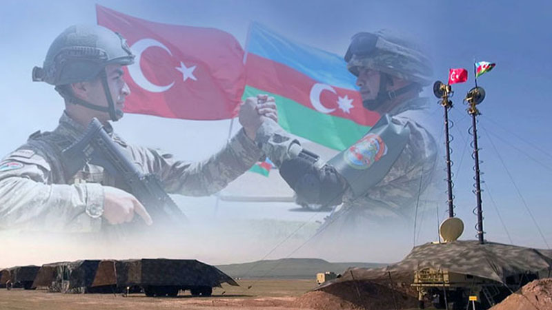 Azərbaycan və Türkiyə ordularının birgə təlimləri başladı - VİDEO