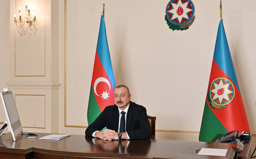 İlham Əliyev Azərbaycanın pandemiya ilə mübarizəsindən danışdı