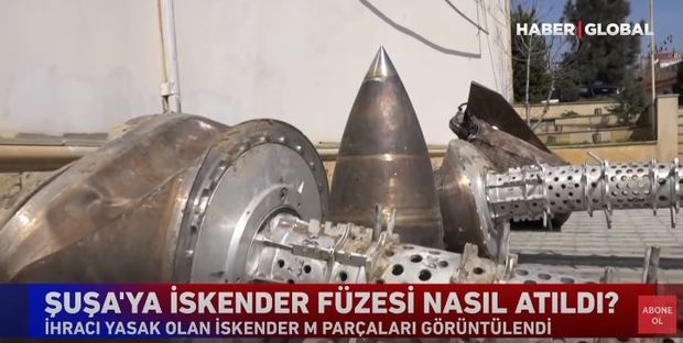 "Haber Global": Ermənistan Şuşaya atdığı "İskəndər M" raketini necə əldə edib? - VİDEO
