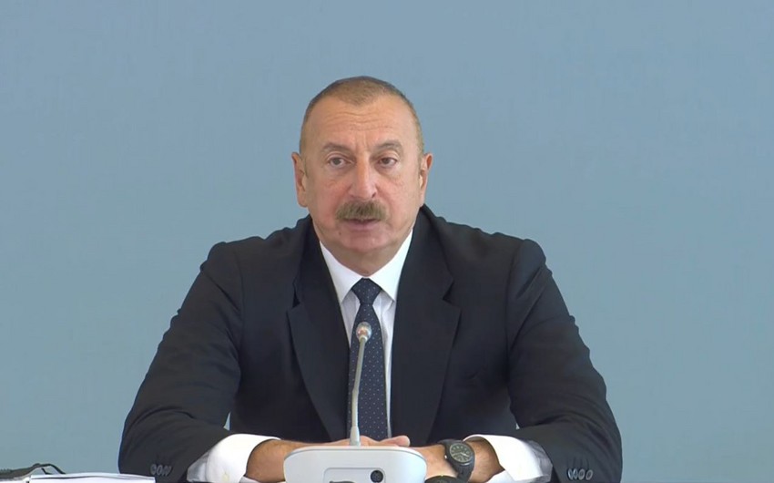 Prezident: "Ermənistanın məqsədi Azərbaycan irsini məhv etmək idi"
