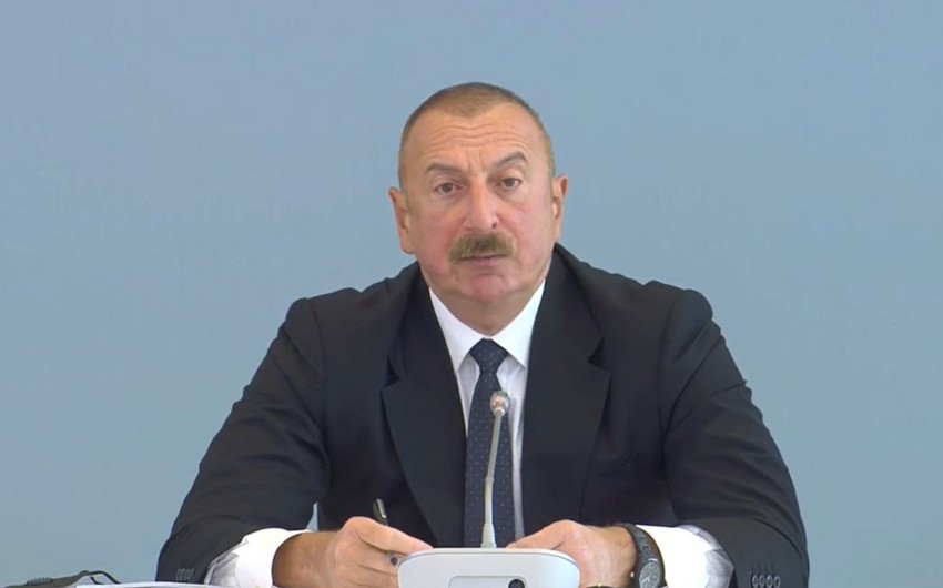 Prezident: "Sarqsyanın əli Xocalı qurbanlarının qanına batıb"