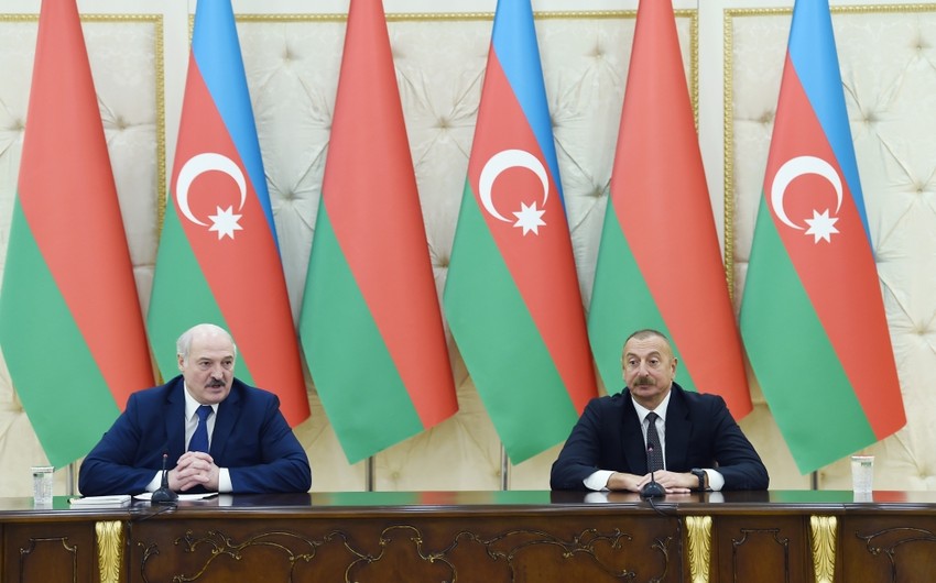 İlham Əliyev: "Belarus bizim dostumuz, sınaqdan çıxmış tərəfdaşımızdır"