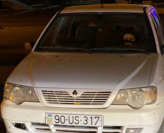 Masazırda piyadanı vuraraq qaçan 21 yaşlı xanım sürücü yaxalandı - FOTO